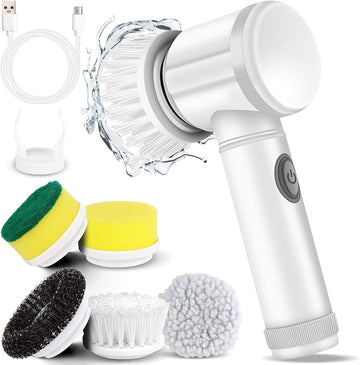 Multi-Functional Electric Cleaning Brush | فرشاة تنظيف كهربائية متعددة الوظائف