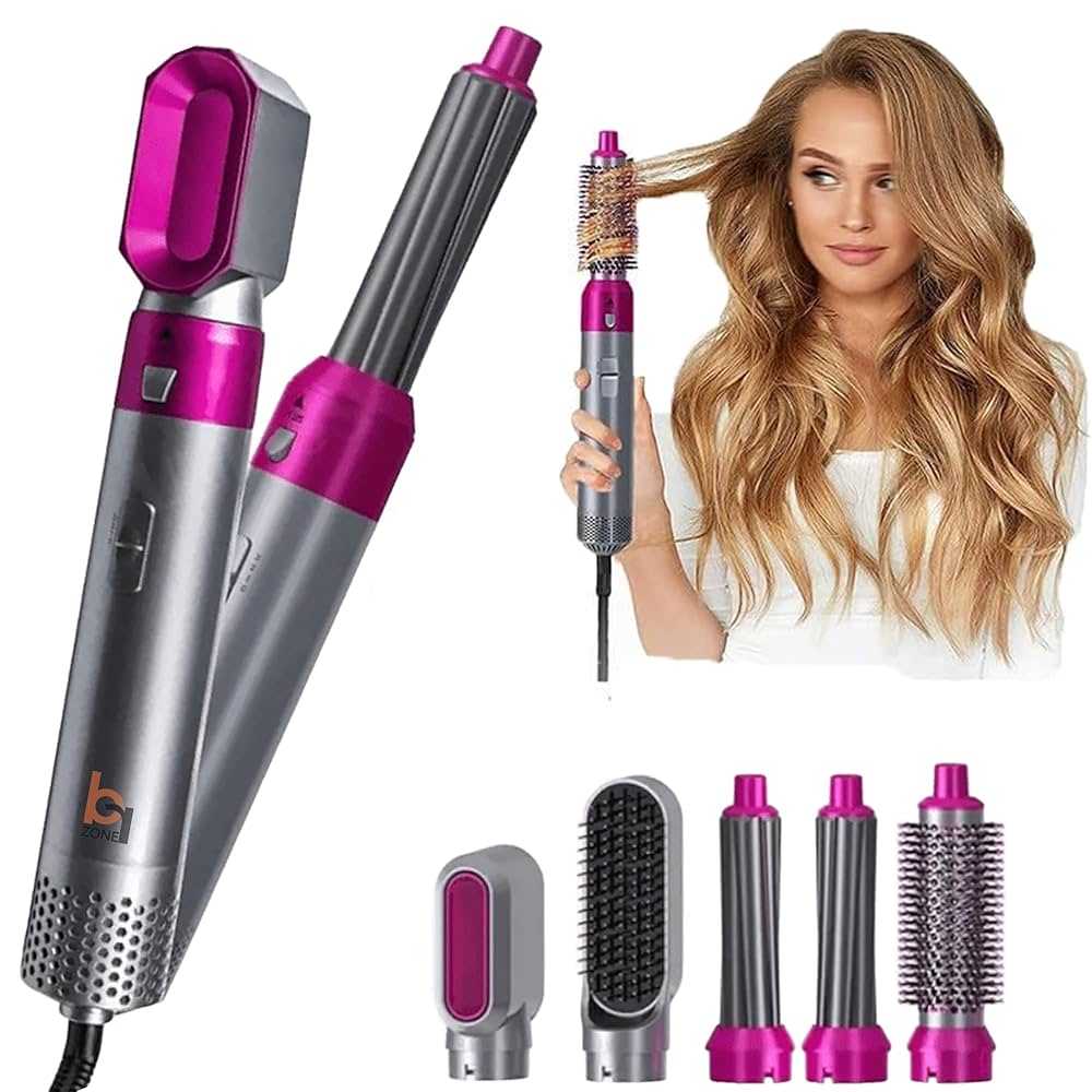 Hot Hair Brush 5 in 1 | فرشاة الشعر الساخنة 5 في 1